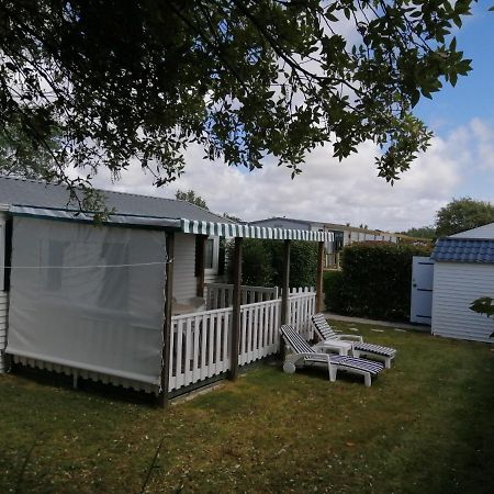 Mobil Home Dans Parc Residentiel Loisirs Talmont-Saint-Hilaire Exteriör bild